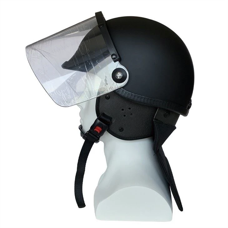 Anti Riot Helmet America Style With Flat Visor