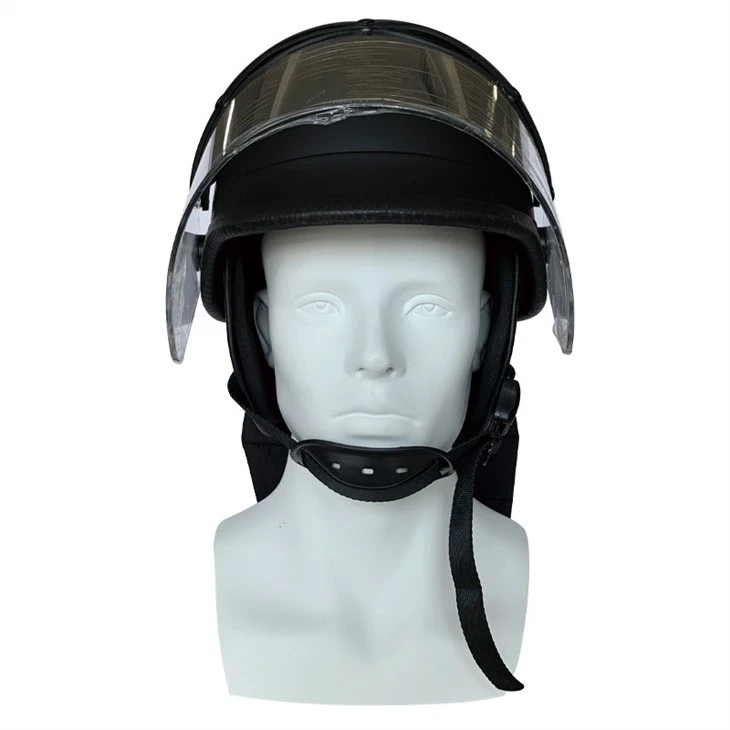 Anti Riot Helmet America Style With Flat Visor