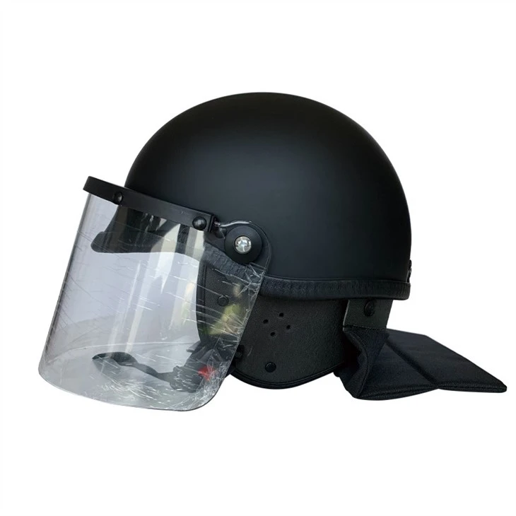 Anti Riot Helmet America Style With Flat Visor