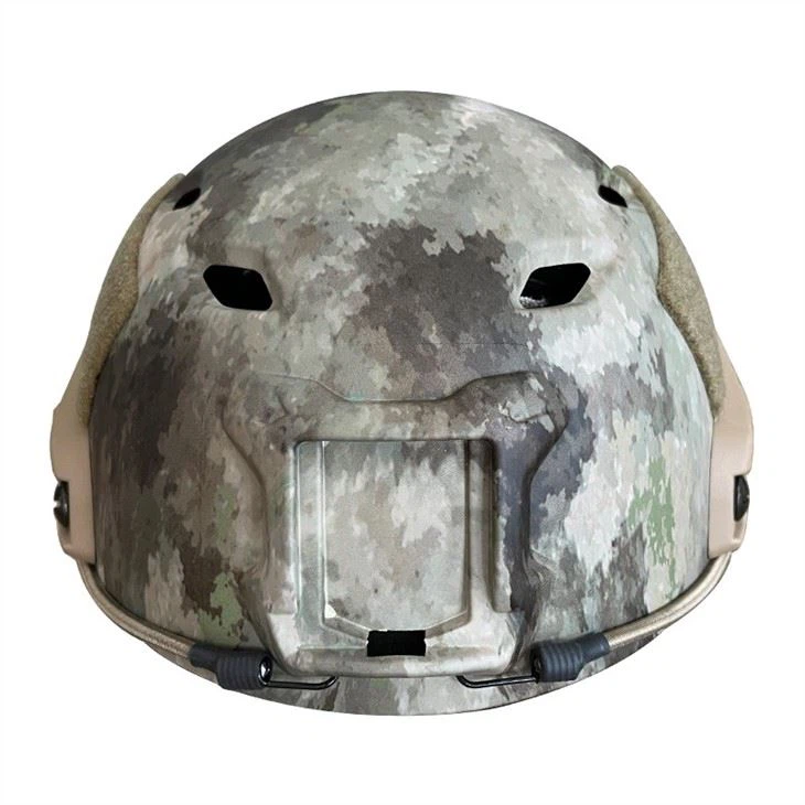 FAST Camouflage Game Helmet With Holes