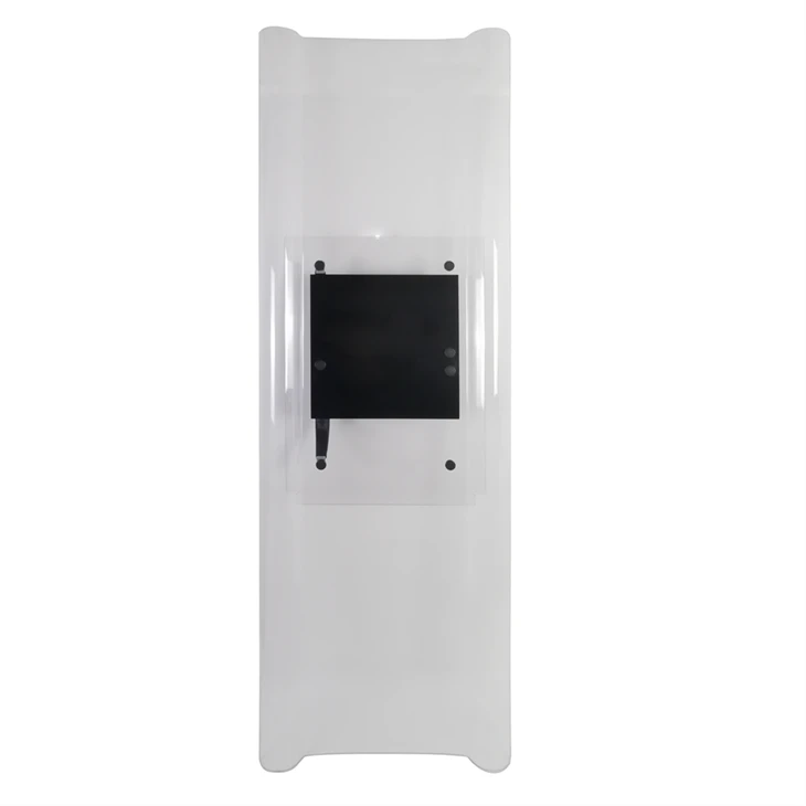 Kombinuotas Riot Control Shield blokuojantis kompiuterio skydas